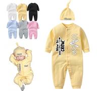 DRAJOIN Vêtements Personnalisés pour Bébé Garçon, Tenue de Rentrée de l'hôpital pour Nouveau-né Fille