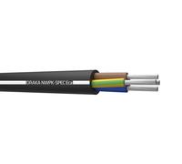 Draka Haute Résistance Câble Néoprène 4G2.5mm² Eca Classe - 820744 [5 Mètres]