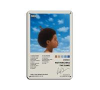 Drake Affiche rétro en métal avec inscription « Nothing Was The Same Music Album Cover » - Décoration murale - 20 x 30 cm