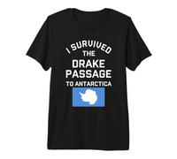 Drake Passage Antarctique T-Shirt Haut de Gamme