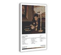 Drake Poster « Take Care Music Album » signé en édition limitée (2) Poster sur toile Décoration murale pour salon, chambre à coucher, style cadre 20 x 30 cm