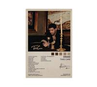 Drake Take Care Poster sur toile pour chambre à coucher, bureau, chambre, cadeau 30 x 45 cm