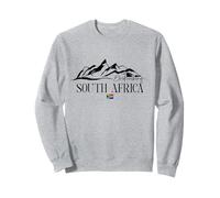 Drakensberg Mountain Range Trekking Drapeau d'Afrique du Sud Sweatshirt