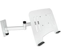 Drall Support Mural Pour Ordinateur Portable(Homologué Tüv Süd) Blanc Avec Plateau Pour Adaptateurs Pour Ordinateur Portable Blanc Modèle: L52W-Ip3Wa