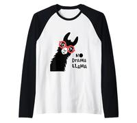 Drama Llama, Only You Can Prevent Drama, Cool Llama Quotes Manche Raglan