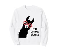 Drama Llama, Only You Can Prevent Drama, Cool Llama Quotes Sweatshirt