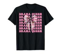 Drama Queen Masque de théâtre Acteur Actrice théâtre Fille Maman T-Shirt