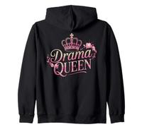 Drama Queen Reine Princesse Estime de Soi Femmes Fortes Sweat à Capuche