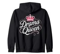 Drama Queen Reine Princesse Estime de Soi Femmes Fortes Sweat à Capuche