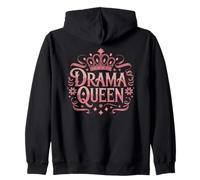 Drama Queen Reine Princesse Estime de Soi Femmes Fortes Sweat à Capuche