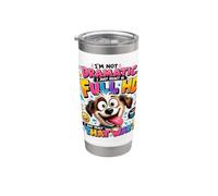 Dramatic Dog Full HD Reaction Expressive Canine Gobelet isotherme en acier inoxydable double paroi