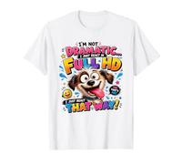 Dramatic Dog Full HD Reaction Expressive Canine T-Shirt
