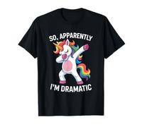 Dramatic Unicorn Dabbin' Style T-Shirt