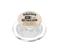Drame coréen sous-titres Anglais Kdrama Retro TV Fan PopSockets PopGrip pour MagSafe