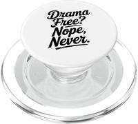 Drame Gratuit ? Non, jamais drôle et Sarcastique PopSockets PopGrip pour MagSafe