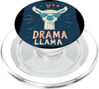 Drame Lama drôle avec Lunettes de Soleil pour garçons et Filles PopSockets PopGrip pour MagSafe