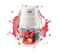 Dranng Blender Rechargeable | Tasse de Blender Portable Petit Presse-Agrumes | Petit Mélangeur Tasse Rechargeable Cuisine Voyage Boissons Fruitées Lait Jus Protéinés