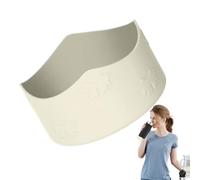 Dranng Housse de Protection Pour Gourde ou Bouteille - Protecteur en Silicone Pour Fond de Tasse Isotherme | Accessoire Avec Motif Nœud Pour Hommes Femmes