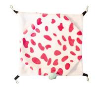 Dranng Nid de Hamster, Grotte de Hamster | Lit pour Petits Animaux | Nid de Cage d'écureuil en Coton Chaud, Maison de Couchage d'hiver Confortable pour Petits Animaux Dormant en Jouant