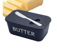 Dranng Porte-beurre | Plat à Beurre avec Couvercle | Avec Coupe-Fromage Hermétique pour Cuisine Réfrigérateur Maison Camping