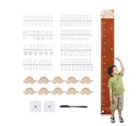 Dranng Règle de hauteur pour, courbe de croissance pour | Règle précise de hauteur de dessin animé | Toise mignonne, mesure de croissance amusante pour chambre d'enfant, chambre à coucher, salon.