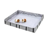 Dranng Tapis Absorbant Hamster,118 x 60 cm réutilisable Lavable antidérapant,Accessoires pour Cage de Hamster Tapis | Adapté À Clapier Maison Intérieure Appartement Parc De Jeu Voyage Sol