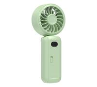 Dranng Ventilateur à pince - 5 Vitesses À Main Rechargeable,Ventilateur Pliable Portable Clip - pour Chambre Bureau École Poussette Voyage Extérieur Camping Pique-nique