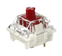 DRAOZA Gateron G Red Pro 2.0 Switches 3 broches Pre Lubed RGB SMD Linear Switches pour clavier mécanique MX Gaming (G Pro 2.0, rouge, 108 pièces)