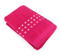 Drap de bain 100x150 cm 100% coton 550 g/m2 PURE PRIMAVERA Rose Fuchsia