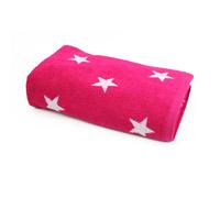Drap de bain 85x200 cm 100% coton 480 g/m2 STARS Rose