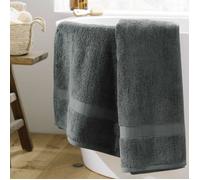 Douceur d'Intérieur Drap de Bain Elegance 90 x 150 cm 100% coton Anthracite