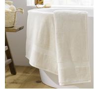Douceur d'Intérieur Drap de Bain Elegance 90 x 150 cm, 100% coton uni, Sable