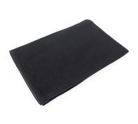 Drap de bain 90x160 cm nid d'abeille PURE WAFFLE 300 g/m² noir