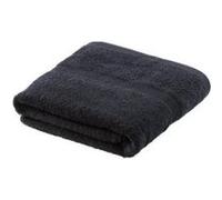 Drap de bain en coton 70 X 140 cm noir G