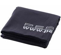 Drap de bain microfibre - 180 x 90 cm - Noir - Pearl