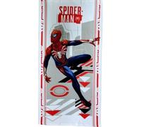Drap de bain - SPIDERMAN - 70x140 cm - Microfibre - Gris - Rectangulaire