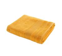 Douceur d'Intérieur - Drap de bain Tendresse 90 x 150 cm Éponge unie 100% coton Mimosa