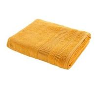 Douceur d'Intérieur - Drap de bain Tendresse 90 x 150 cm Éponge unie 100% coton Mimosa