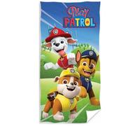 drap de bains pat patrouille 70 x 140 cm en polyester