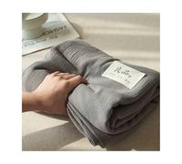 Drap de Dessus Gaze Coton pour lit Simple Double King Super King Drap Plat 160x230cm 200x230cm 245x250cm 245x270cm 1/2 Personnes(Light Gray,245x250cm)
