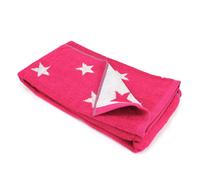 Drap de douche 70x140 cm 100% coton 480 g/m2 STARS Rose