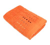 Drap de douche 70x140 cm 100% coton 550 g/m2 PURE POINTS Orange Butane