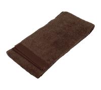Linnea Drap de Douche 70x140 cm 100% Coton peigné Alba Chocolat