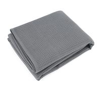 Drap de douche 70x140 cm nid d'abeille PURE WAFFLE 300 g/m² anthracite