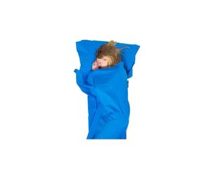 Drap de duvet Lifeventure Cotton Sleeping Bag Liner Rectangular (Blue) TU