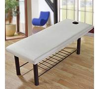 Drap de lit de Massage Doux pour Table de Massage, Drap de canapé de Salon, Drap-Housse de Massage (Gris)
