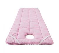 Drap de lit de massage réutilisable avec trou pour le visage, drap de table de massage, drap de lit pour le visage, drap de soins de beauté, drap de matelas pour salon, spa et thérapeutes - 70 x 185
