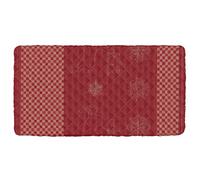 Drap de lit de voyage imperméable à rayures horizontales pour enfants - Rouge - 127 x 63,5 cm (drap, lit non inclus)