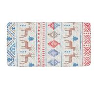 Drap de lit d'hiver de style ethnique imperméable pour lit de bébé pour matelas de voyage pour tout-petits, 127 x 63,5 cm (drap, lit non inclus)