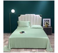 Drap de Lit en Satin Tencel 80 Fils - Linge de Lit en Jersey Lisse des Deux Côtés - Qualité Jersey Rafraîchissante - Respirant et Doux pour Peau 16,50x70 cm x2